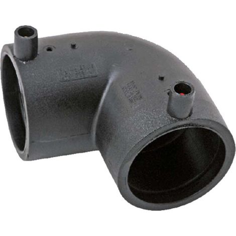 GOMITO A 90° ELETTROSALDABILE PER TUBO POLIETILENE ACQUA E GAS UNIDELTA Ø110 mm