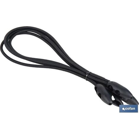 Corde élastique de fixation pour plaque V20, 50 cm, haute résistance (1/4)