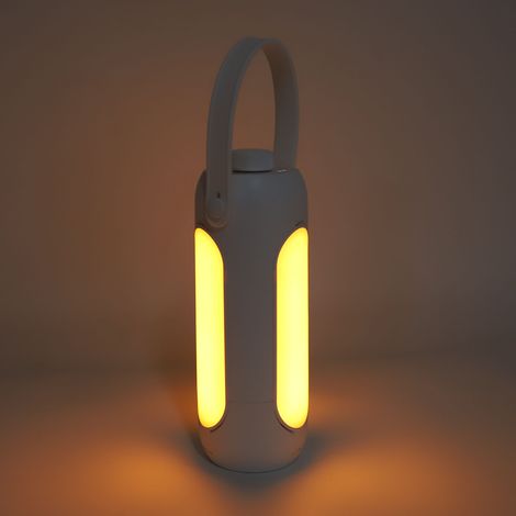 Toivize 10000mAh Faltbare LED-Campinglaterne, IP54 wasserdicht, mit integrierter Taschenlampe, USB-C-aufladbar, 180 Stunden Akkulaufzeit für Wanderungen (1/5)