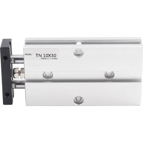 Vérin pneumatique à double action TN10X30 en alliage d'aluminium