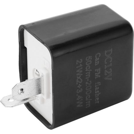 LED-Blinkerrelais für Auto und Motorrad, hohe Leistung, 3 Geschwindigkeiten einstellbar, 12 V DC (1/5)