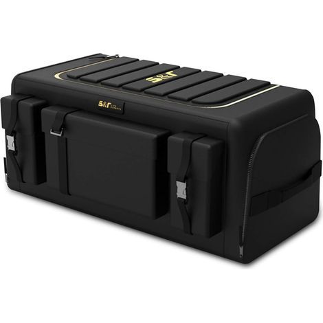 Organisateur de Coffre de Voiture Sacs pour Coffre de Voiture en Oxford Sac 3 Fois la Taille Pliable Grande Capacité Organiseurs pour Auto/SUV/Camion (Noir, 70L avec Poches latérales) (1/5)