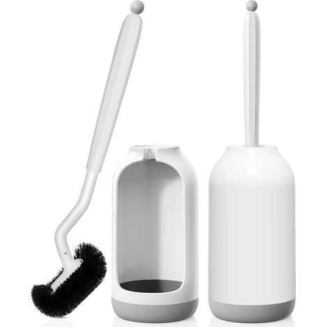 2er-Set Toilettenbürsten mit Halter, Tiefenreinigung - 2er-Set Toilettenbürsten mit Halter, Tiefenreinigung (1/5)