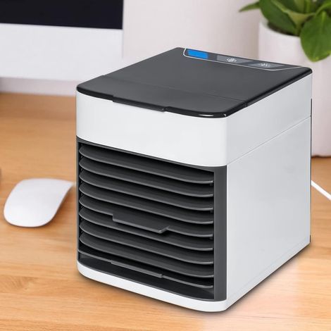 Personal Space Air Cooler and Humidifier, 3-in-1 Portable Mini Air Conditioner, Lightweight with Three Speeds (1/4)