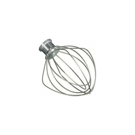 Tête de Fouet de Rechange en Acier Inoxydable. Compatible avec KitchenAid K45WW KSM150 KSM160 K45 KSM90 Stand Mixer,Fouet a Fils, Acier Inoxydable et Aluminium (1/5)