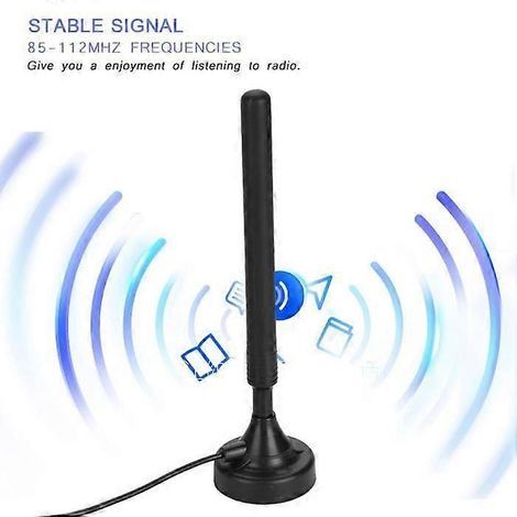 Antenne FM de remplacement Bingfu pour radio stéréo domestique d'intérieur Pioneer Onkyo Yamaha Marantz Sherwood Digital HD Radio (1/5)