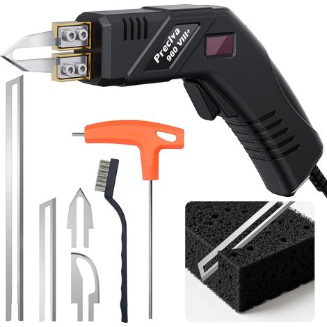 Electric Hot Knife - Digital Display Foam Cutter with 4 Blades, 0-600℃ Fast Heating, Thermal Cutting Tools for Polyethylene, Sponge, Rubber, EPE, KT Panels (1/5)
