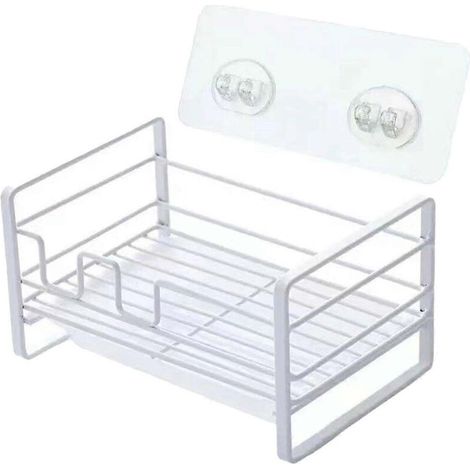 Porte-éponge avec égouttoir pour évier de cuisine (1/5)
