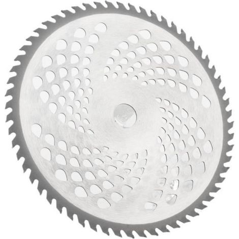 Lame De Débroussailleuse - Acier Rapide - 60 Dents - Pour Taille-Haie À Essence Ou Électrique - 1 Pièce (1/4)