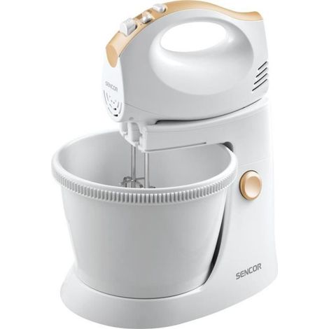 Sencor Sbattitore Manuale SHM 5330 EUE3 Bianco Giallo (1/5)