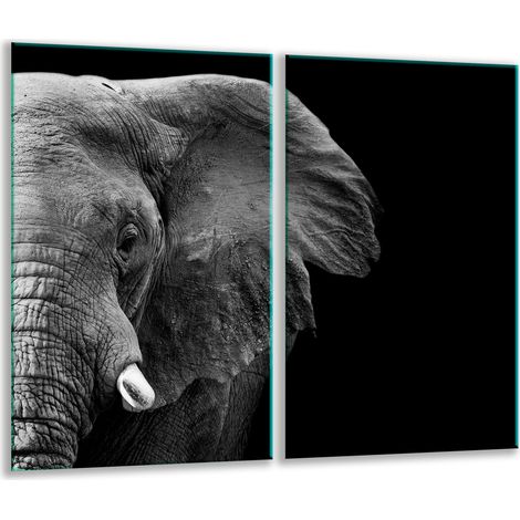 Tabla de corte de vidrio 2x 30x52 Elefante (1/5)
