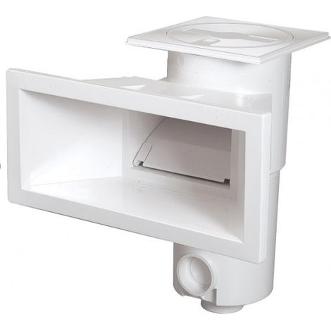 BWT – Skimmer de piscine grande meurtrière Aquareva – ABS traité anti-UV – Joints élastomère autocollants – Visserie inox pour liner