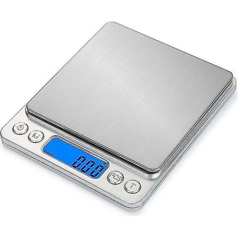 Balance de cuisine digitale USB rechargeable - Balance électronique de précision en acier inoxydable pour peser les aliments (1/5)