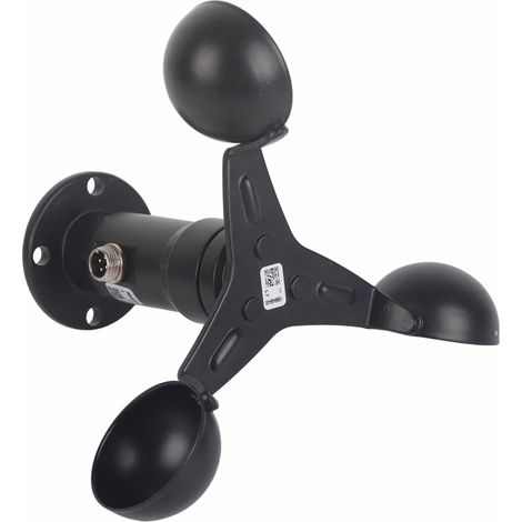 Capteur anémomètre aluminium sortie signal impulsion 4-20mA détecteur vitesse vent extérieur (1/5)