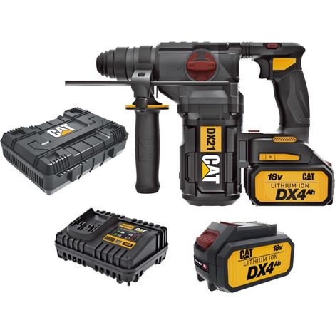 ROTARY-DEMOLITION HAMMER SDS-PLUS 26mm 2,2J WITH BATTERY 18V CATERPILLAR DX21 (1/5)