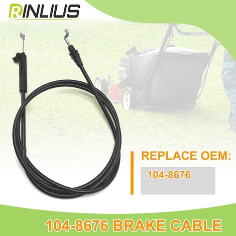 Lawn mower brake cable 104-8676, suitable for Toro recycle machine 22-inch pull cable (1/4)