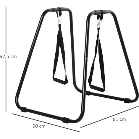 Barres parallèles, station de dips (charge maximale de 120 kg), équipement de fitness à domicile, barres parallèles, matériel de musculation au poids du corps (1/5)