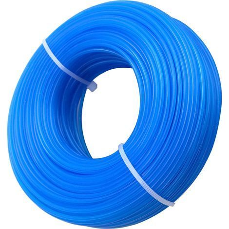 Bobine de Fil Rond en Nylon pour Coupe-Bordure débroussailleuse Diamètre 1,6 mm Longueur 100 m, Fil de Coupe de Remplacement Ligne de Trimmer (1/5)