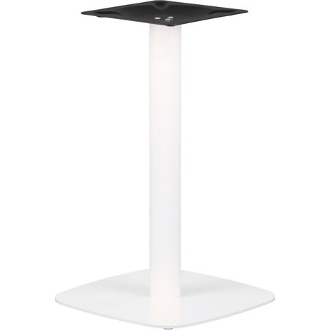 Pied de table blanc SH-3050-2/W 44,5 x 44,5 cm (1/5)