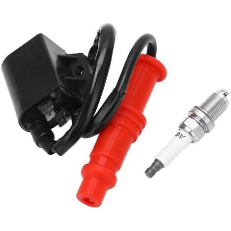 Bobine d'allumage 3089239 pour VTT Polaris Ranger 400/500 (2024) avec bougie d'allumage (1/4)