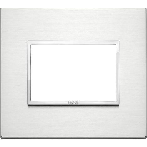 VIMAR - 21653.01 Placa de aluminio brillante 3M