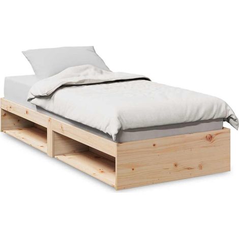 Maison Exclusive - Tagesbett ohne Matratze 80x200 cm Massivholz K