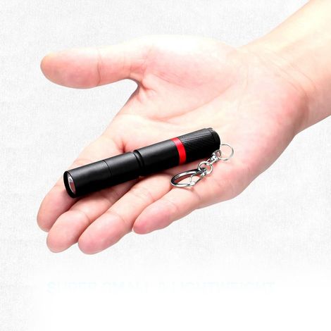 Petite lampe torche puissante et étanche avec mousqueton. - AquaForge (1/5)