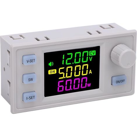 Régulateur de tension variable DC 6-36V entrée, sortie DC 0-36V, module convertisseur stabilisateur avec affichage numérique (1/5)