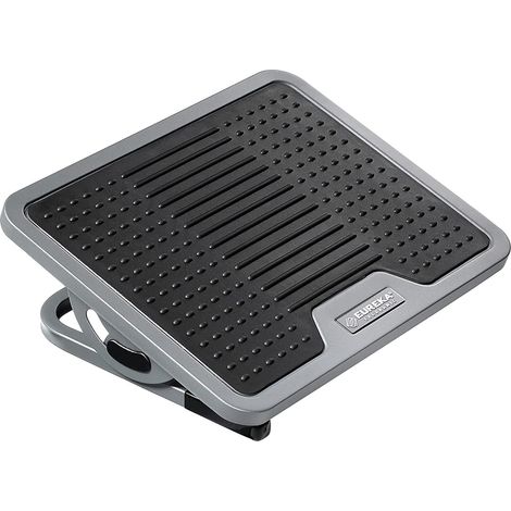 Tilt Adjustable Footrest, Foot Rest for Under Desk at Work with Massage Surface, Office Foot Rest Under Desk with 20 Degree Tilt No Locking, Metal Frame