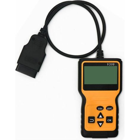 Outil de diagnostic automobile OBD2 universel, lecteur de codes, scanner de diagnostic automobile, outil de diagnostic OBDII, compatible avec le français. (1/4)