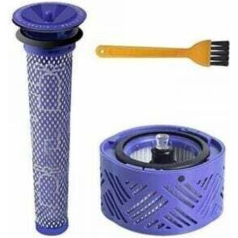 Post-Moteur Filtre HEPA V6 & Pré Filtre d'Aspirateur V6 V7 V8,Kit de Filtre de Remplacement pour Dyson V6 Range,Accessoire d'Aspirateur-aspirateur dyson