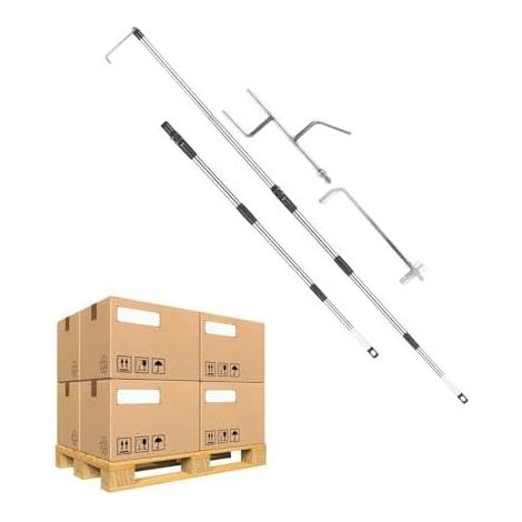 Transporter-Greifer, Transporter-Bettklemme – Skalierbarer Bergeschrank mit rutschfestem Griff, Zugangshilfe, Ladehilfe (1/5)