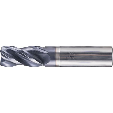 PFERD VHM Eckfräser lang 4 Schneiden Ø 20 mm 45° Fase TiAlN Schaft HA Universal Line Schruppen Schlichten Nuten (1/5)