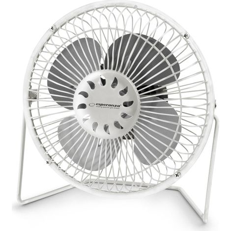 Ventilatore usb esperanza da 6 yugo bianco