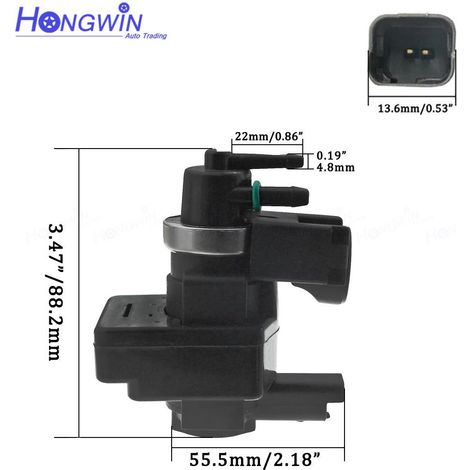 Électrovanne 11657599547 pour convertisseur de pression turbo BMW (1/3)