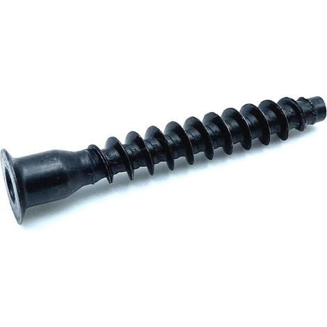 Vis d'Assemblage  Lot de 100 Vis a Bois Tete Fraisee  Ø 7x50 mm  en Acier Galvanisé  Vis Couleur Noir pour Clés Allen 4, Meuble Bois, Panneau Bois, Planche en Bois Bricolage...
