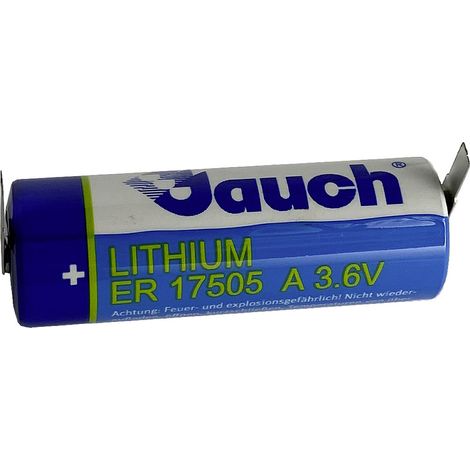 Jauch Quartz ER17505J-T Spezial-Batterie A U-Lötfahne Lithium 3.6 V 3600 mAh 1 St. (1/2)