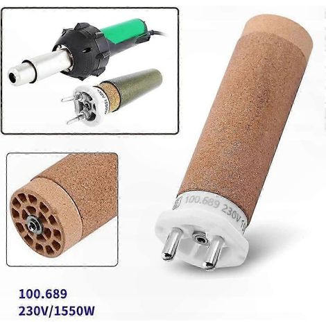 Industrielles Heizelement (230 V, 1550 W), universelles Ersatzteil für Heißluftgeräte, robuster Wärmeleitkern, kompatibel mit Lötstationen und Heißluftpistolen, zuverlässige und langlebige Leistung (1/5)
