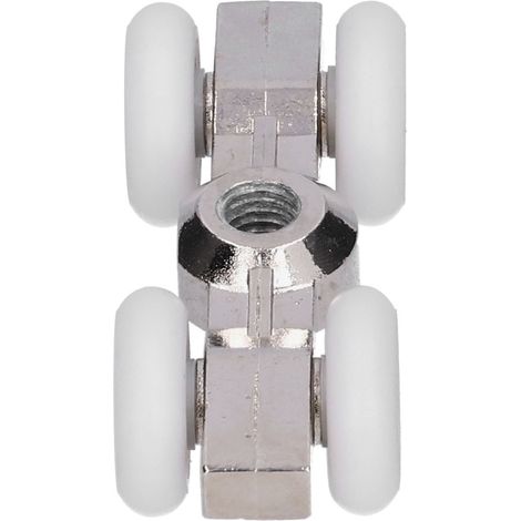Roue coulissante de porte de douche, diamètre extérieur de la roue : 22 mm (1/5)