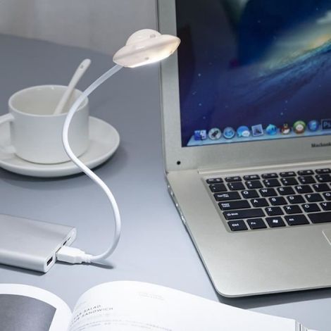 Lampe LED - Astronaute - Flexible USB - Veilleuse Bureau Protection Yeux - 1 Pièce (1/4)