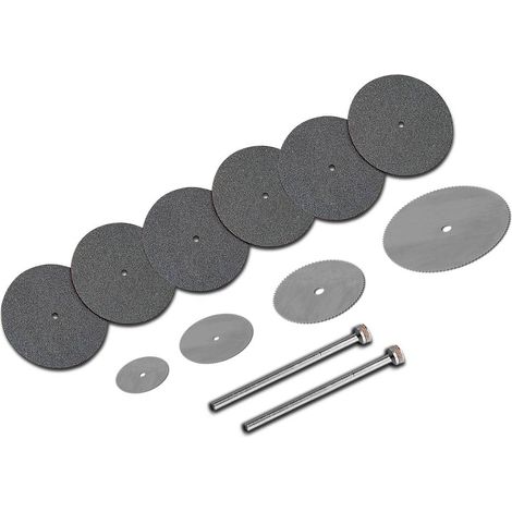 Set de disques à tronçonner 6 pcs + set de lames de scie 4 pcs 1739 C94626 (1/2)