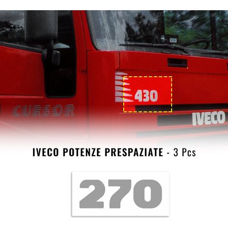 Iveco Potenze Adesivi Prespaziati - Modello: 270