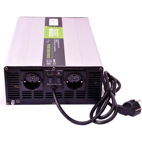 Spannungswandler USV 24V NPS 1500 Watt reiner SINUS UPS Inverter