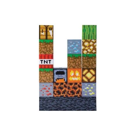 Minecraft Block Building Light/Lamp (PP6596MCF)