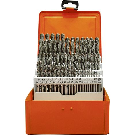 Projahn Bohrerkassette DIN 338 HSS-G 50-tlg. 1-5,9/0,1 mm TURBO (1/5)