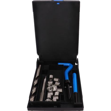 Ortviai Kit de Réparation de Filetages M10x1,25 en Acier Rapide – Pour Réparer Filetages Abîmés sur Pièces Automobiles (1/5)