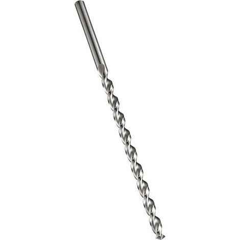 Foret hélicoïdal à profondeur profonde DIN 1869/1 Type W A976 D.3,18mm HSS-E avec manche cylindrique (1/3)