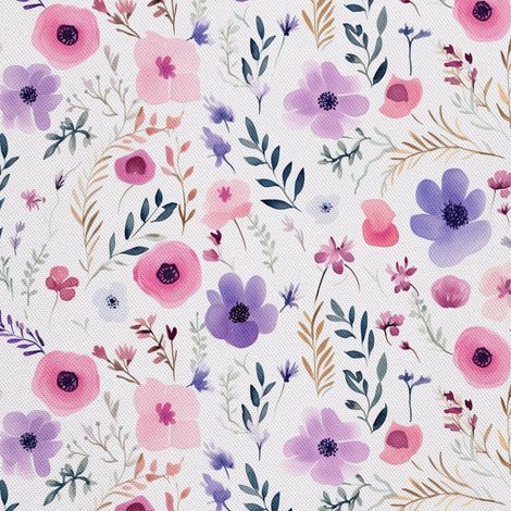 Tela decorativa para exteriores Oxford - Flores - DX2602 (1/5)