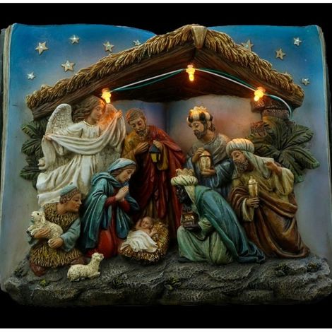 Figura Led Belén de Navidad