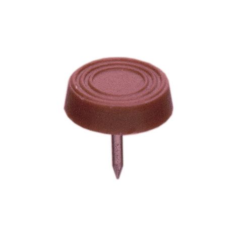 SOTTOSEDIA CON FALSA VITE 17 MM MARRONE- 500,0 pz